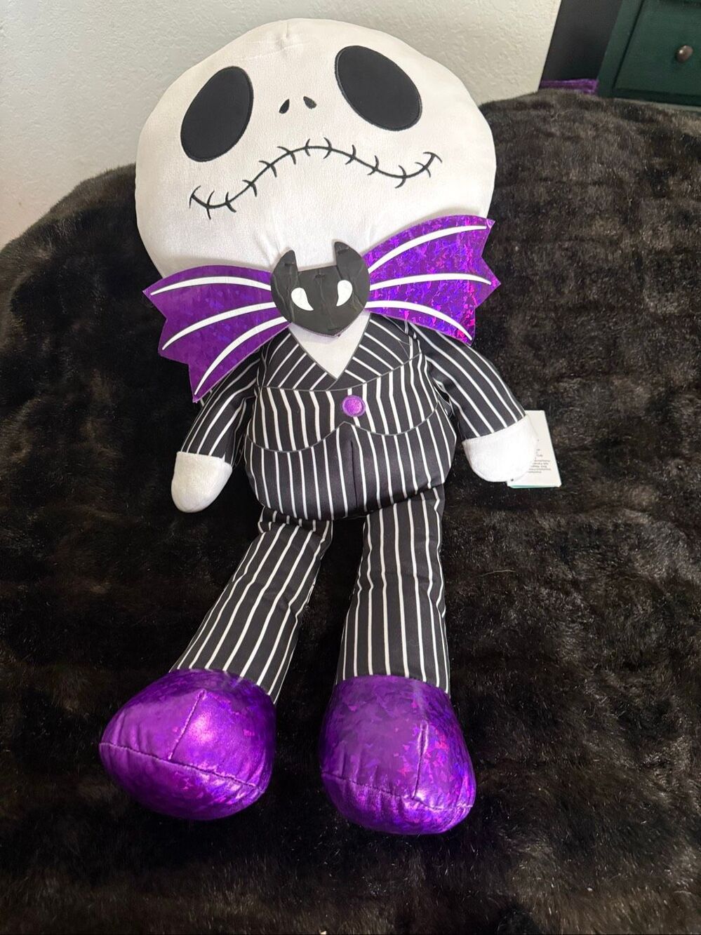 Disney Plush - Jack Skellington New 32" Halloween nightmare before Christmas